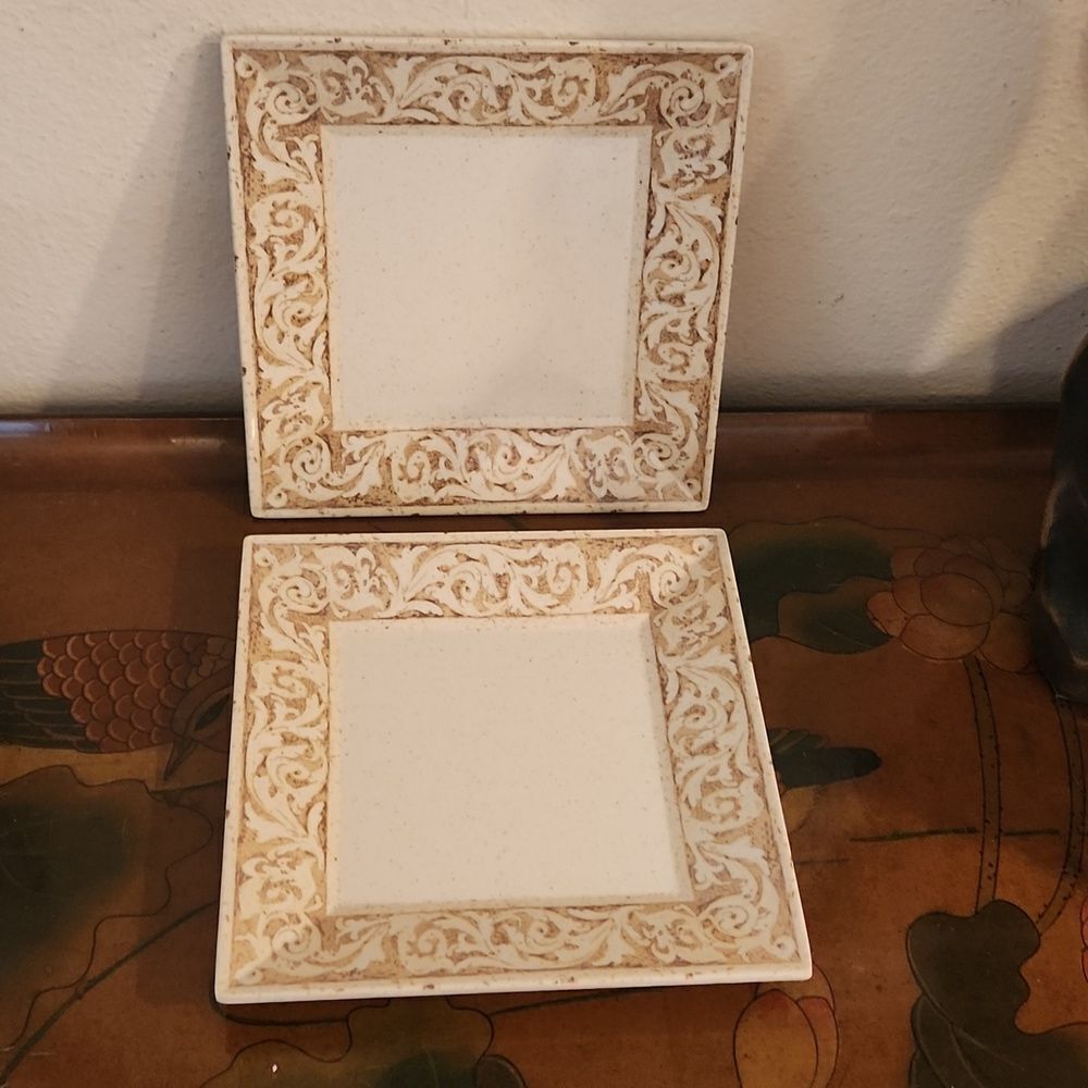 G.E.T. Olympia ML-103 Melamine Plate Set of 2 8"